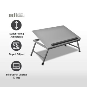 Meja Lipat Laptop Kemiringan Dapat Diatur | Meja Komputer | Meja Ngaji & Belajar Anak & Dewasa