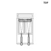 Nayati Gas Fryer Deep Fryer Penggorengan Professional 23 Liter Bergaransi 1 Tahun - Gambar 3